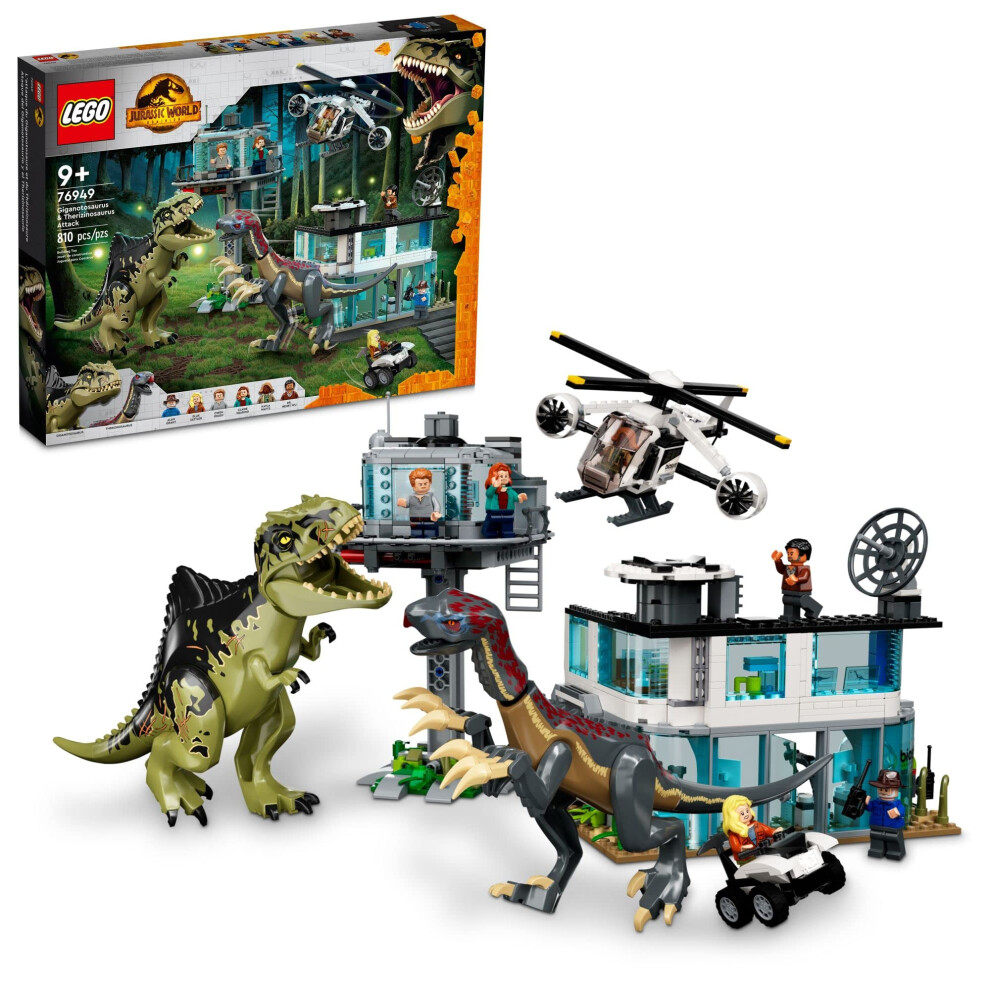 LEGO Jurassic World Giganotosaurus & Therizinosaurus Attack 76949 with