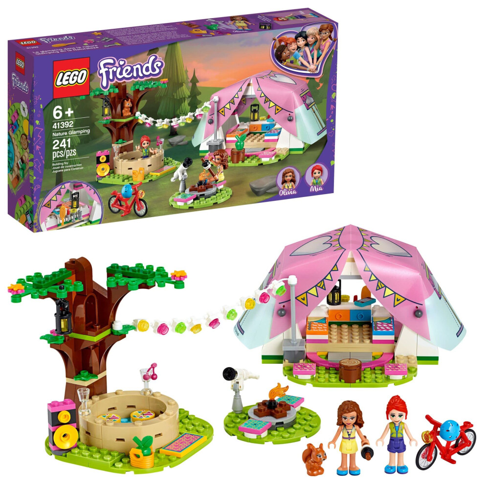 LEGO Friends Nature Glamping 41392 Building Kit; Includes Friends Mia