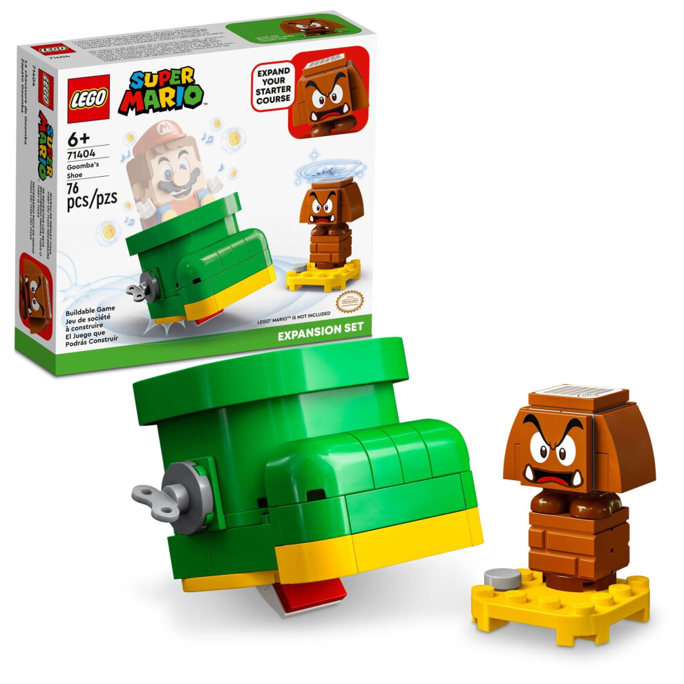 LEGO Super Mario Goombas Shoe Expansion Set 71404 Building Toy Set for