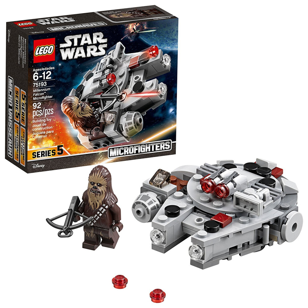 LEGO Star Wars Millennium Falcon Microfighter 75193 Building Kit (92 P