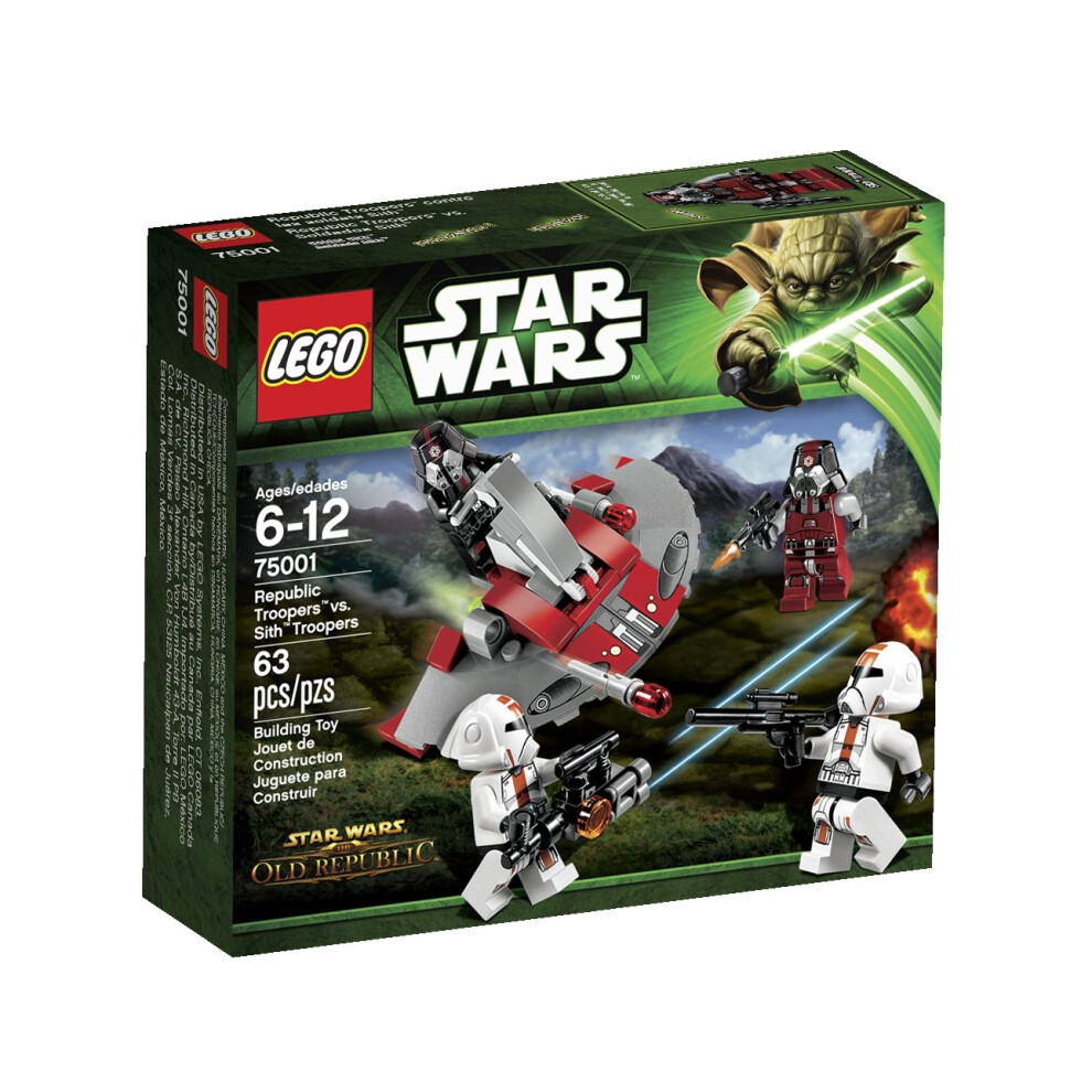 LEGO Star Wars Republic Troopers vs Sith Troopers 75002