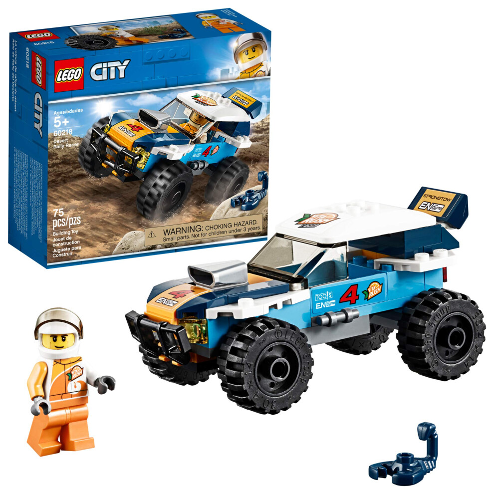 LEGO City Great Vehicles Desert Rally Racer 60218 Building Kit (75 Pie