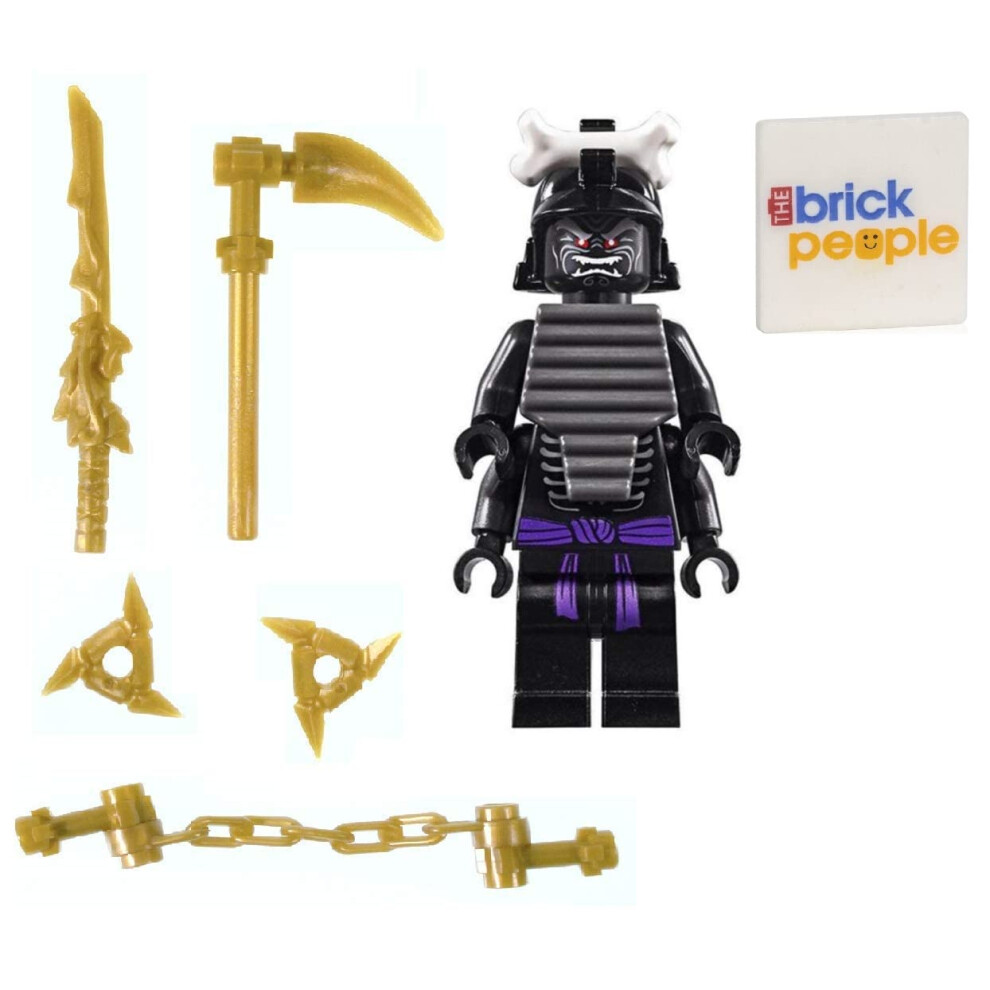 LEGO Ninjago: Lord Garmadon 4 Arms and Gold Weapons