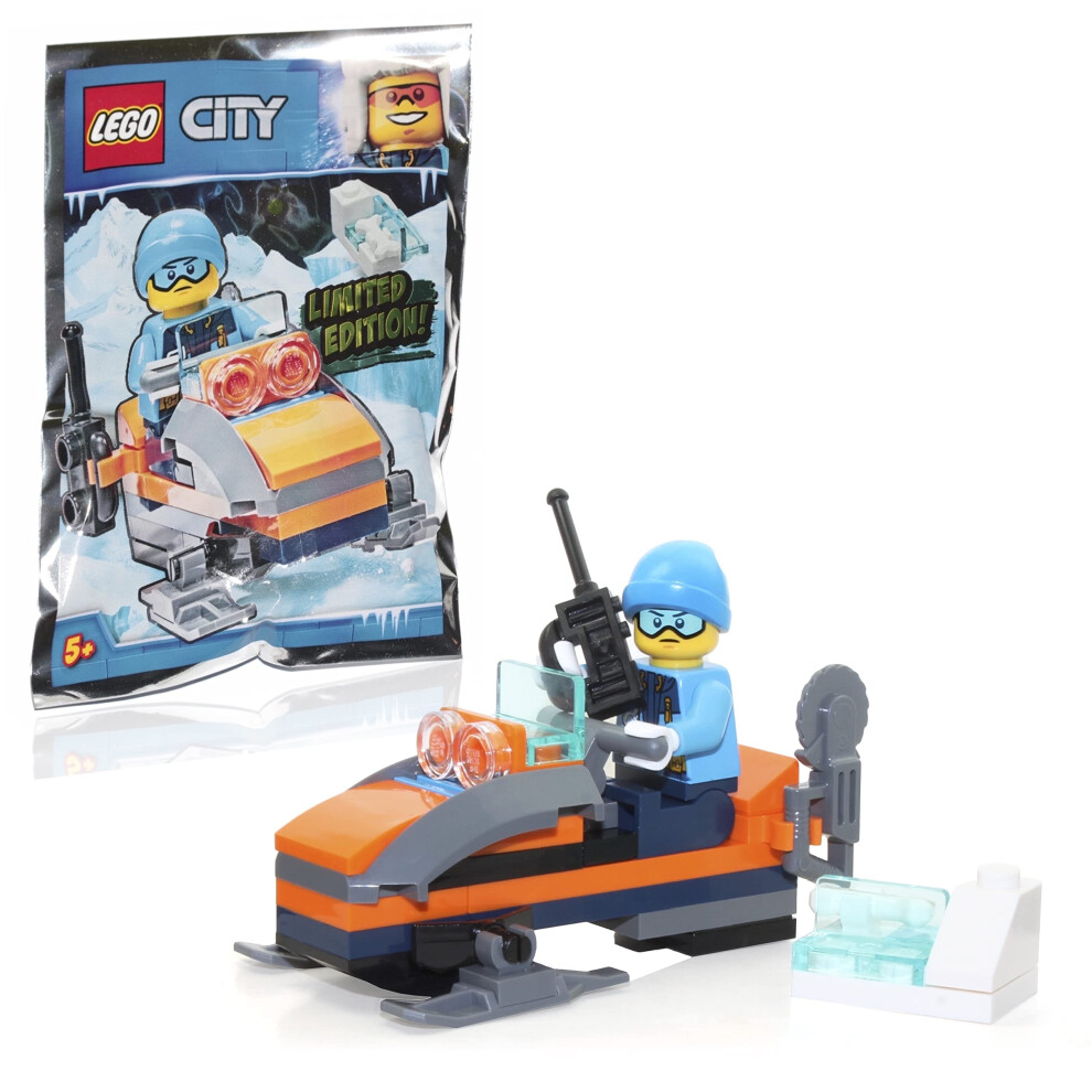 LEGO City Winter Holiday Minibuild - Arctic Explorer Minifigure with S