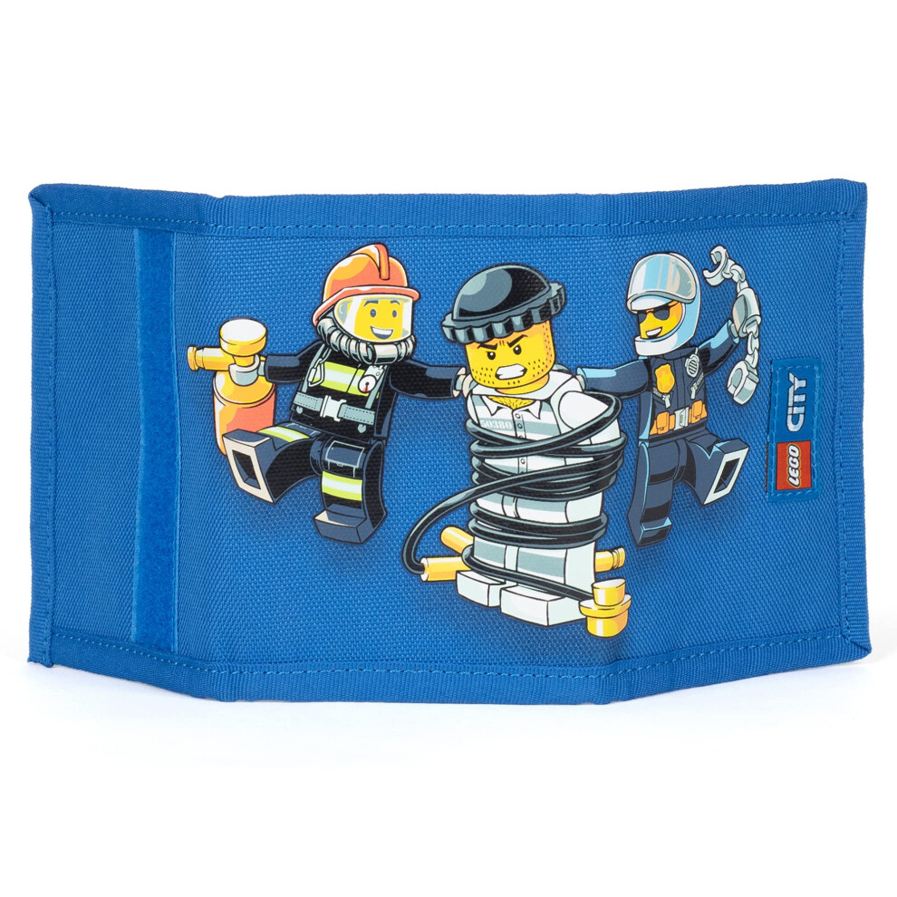 LEGO City Trifold Wallet  Kids Unisex Wallet for Boys and Girls  with