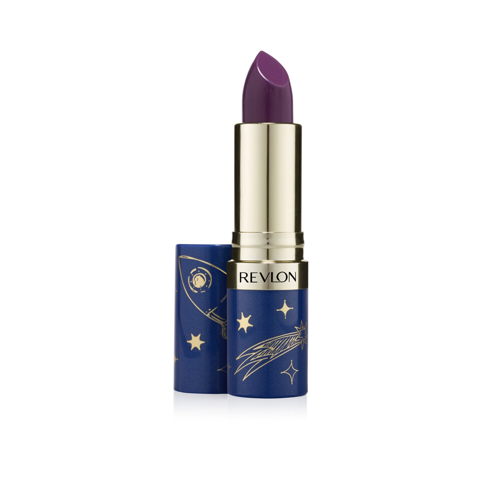 Revlon Super Lustrous Lipstick Metallic  Purple Aura  0.15 Ounce