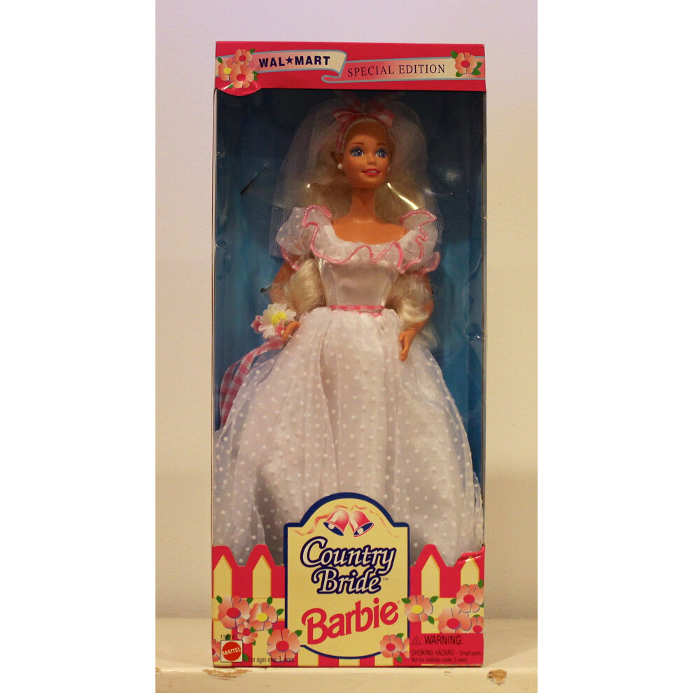 Barbie Doll Special Edition Wal-mart Country Bride 1994