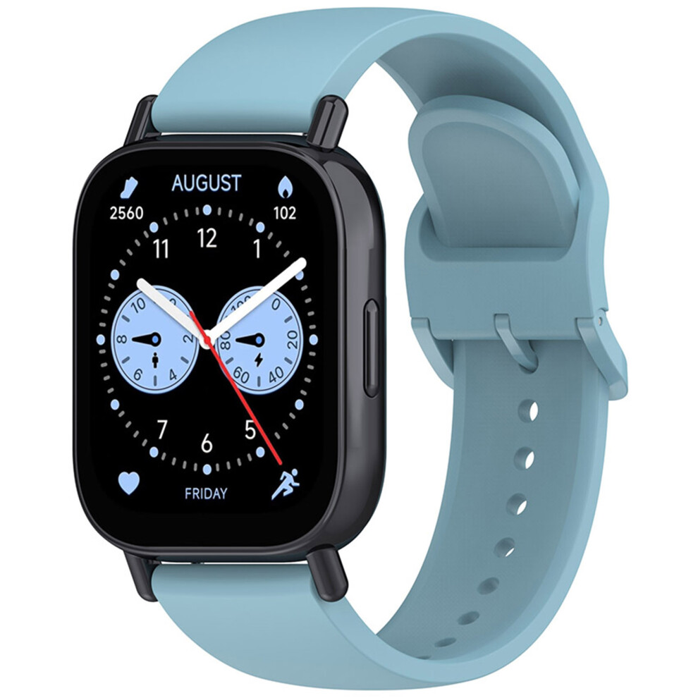 (Stretch Blue) Watch Strap Silicone Watch Band For Redmi Watch5 Lite Blue,Not,Specified 663250736459