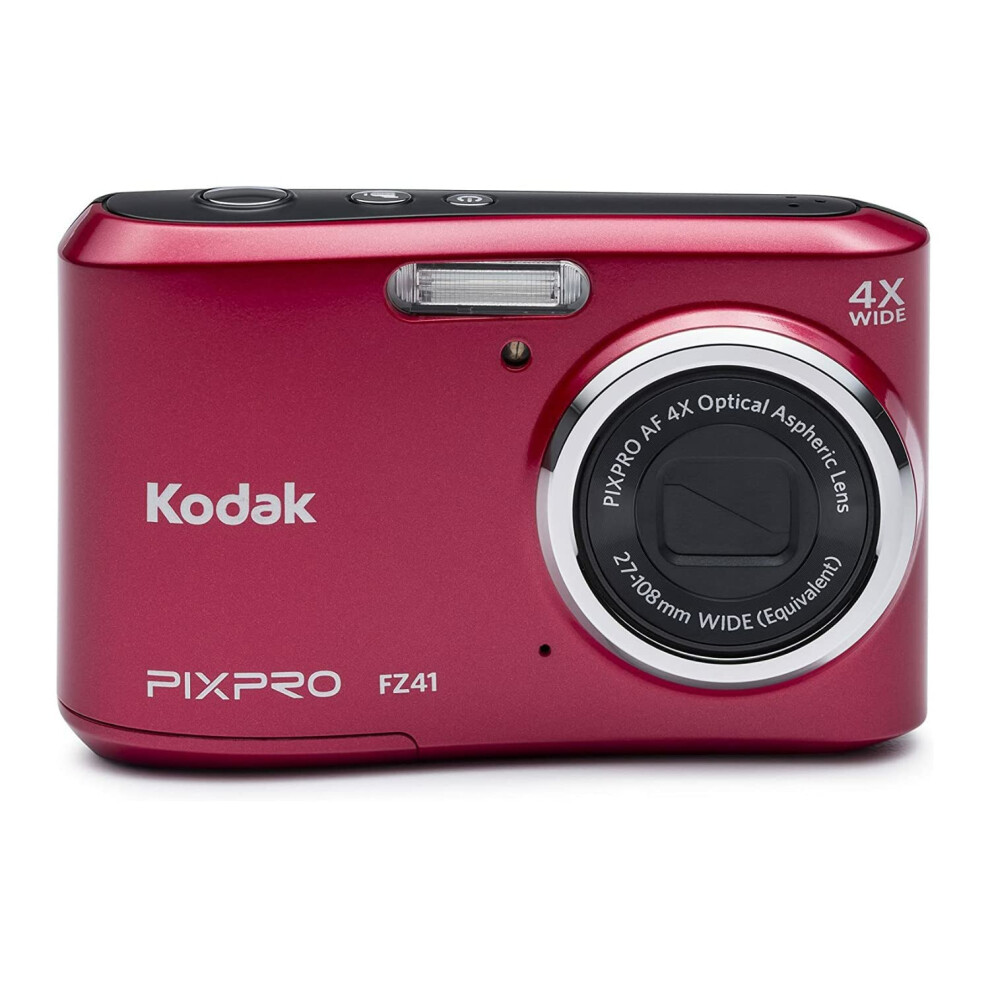 Kodak PIXPRO Friendly Zoom FZ41 16 MP Digital Camera with 4X Optical Z