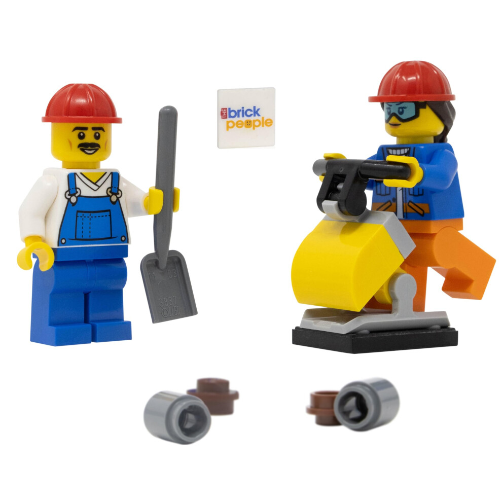 LEGO City: Construction Builder Team with Tamper and Tools Minifigures