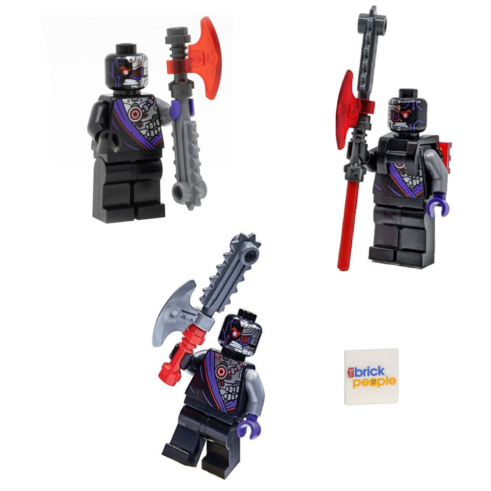 LEGO Ninjago Army: Three Nindroid Warrior Combo Pack - Minifigures wit