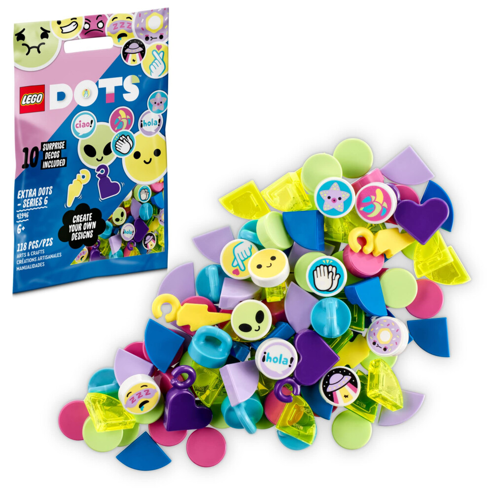 LEGO DOTS Extra DOTS - Series 6 41946 Craft Decoration Kit; Decorating