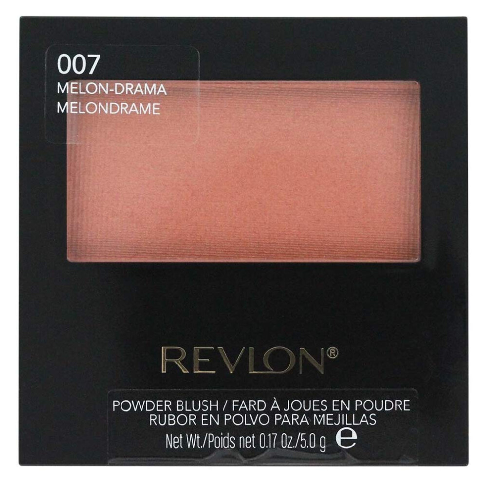 Revlon Powder Blush  007 Melon-Drama  0.17 Ounce