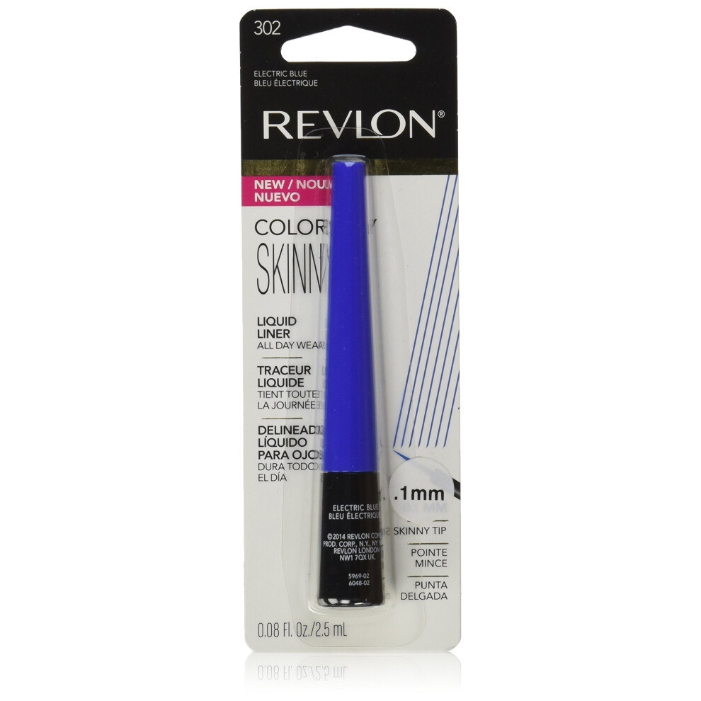 Revlon Colorstay Skinny Liquid Liner - Electric Blue (302) - 0.08 oz