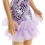 Barbie Barbie dans une robe     pois violets 2