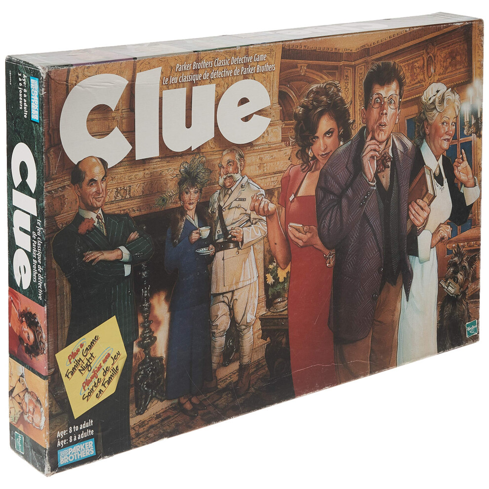 Parker Brothers Clue Classic Detective Game