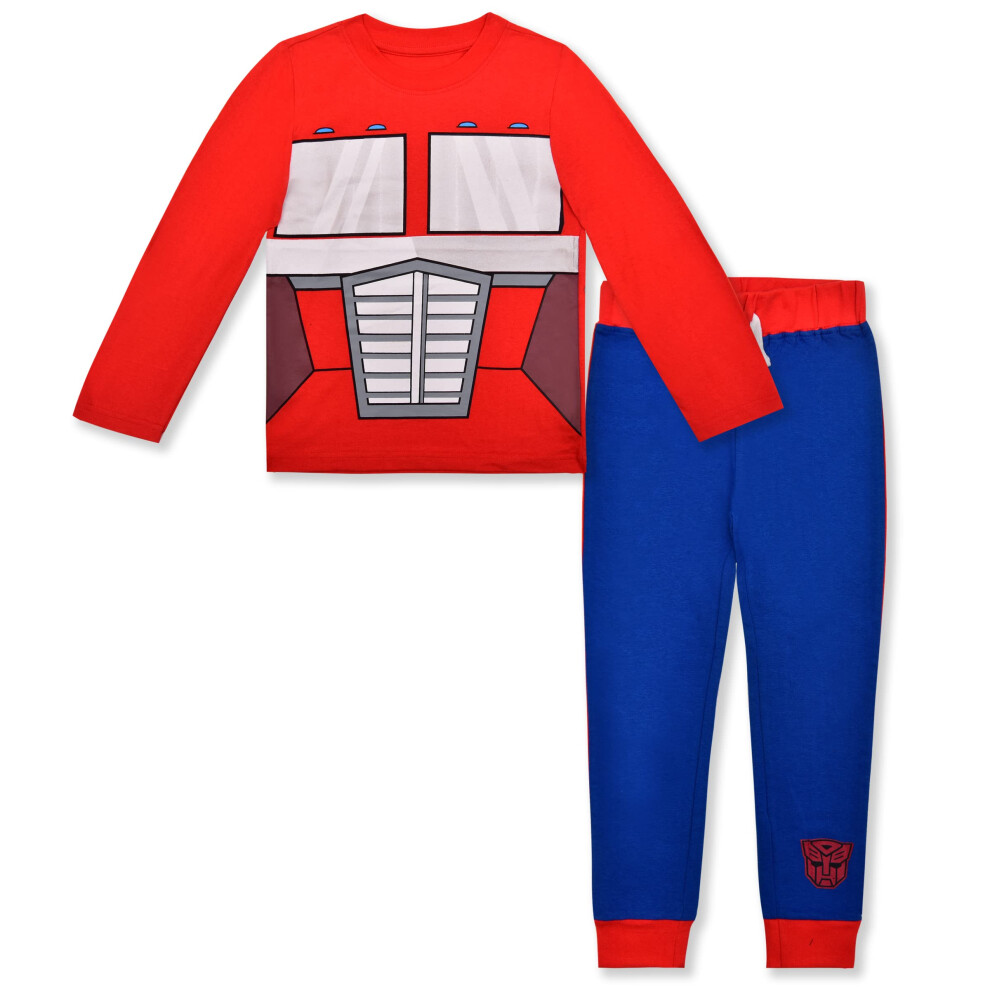 Hasbro Transformers Boys Long Sleeve Shirt and Jogger Pants Set for Li