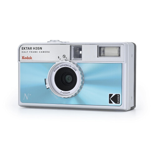 Kodak Câmera de filme azul Kodak Ektar H35N 1