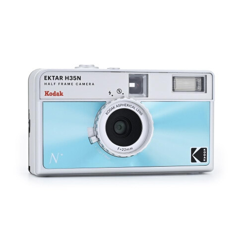 Kodak Câmera de filme azul Kodak Ektar H35N 2