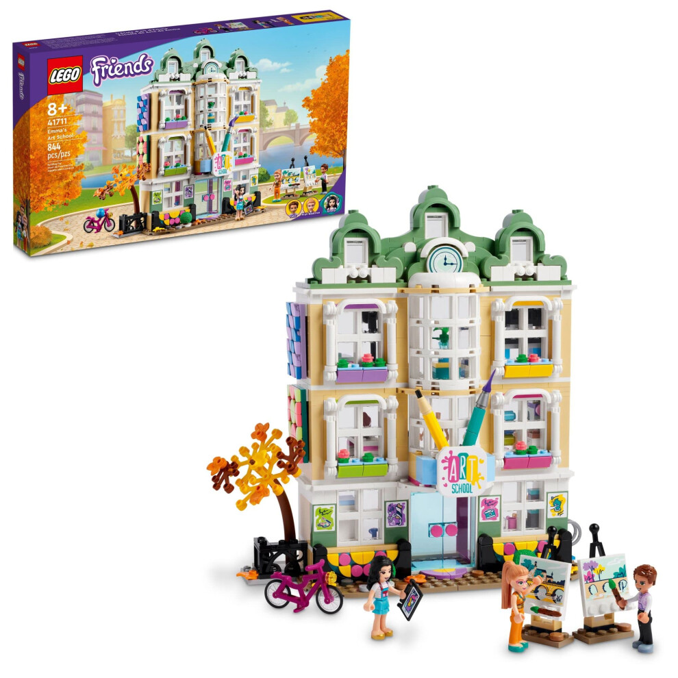 LEGO Friends Emma's Art School House Set 41711  Creative Arts & Crafts