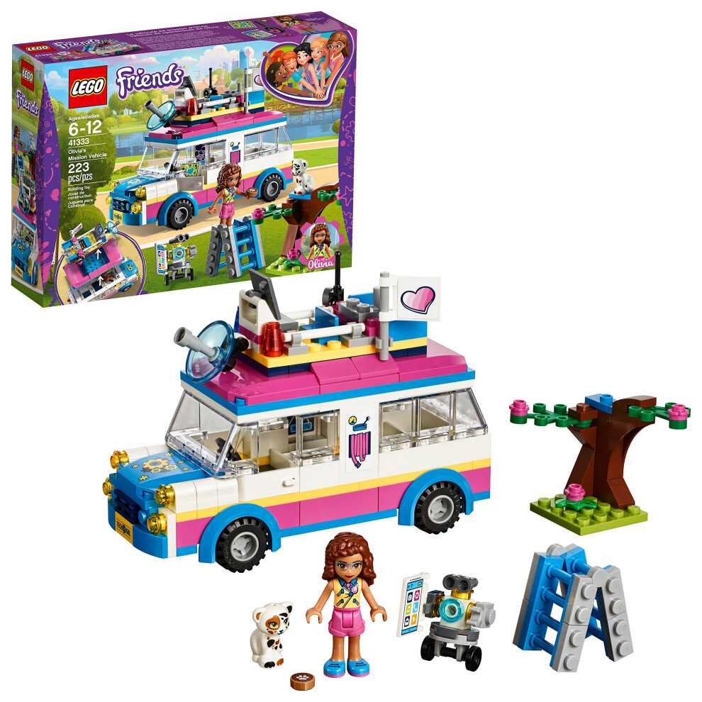 LEGO Friends Olivias Mission Vehicle 41333 Building Set (223 Pieces) (