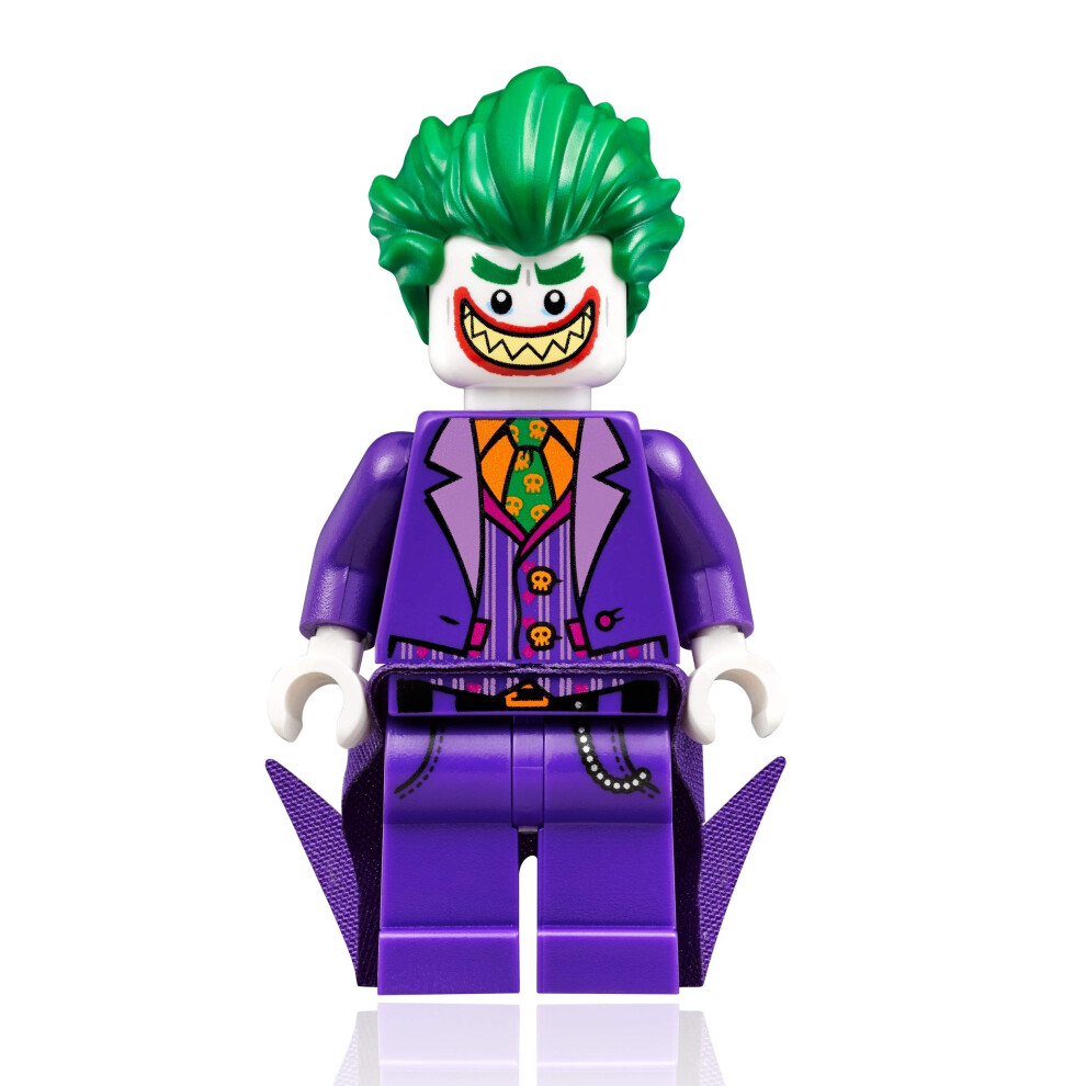 The LEGO Batman Movie Minifigure - Joker with Large Grin and Cape (305