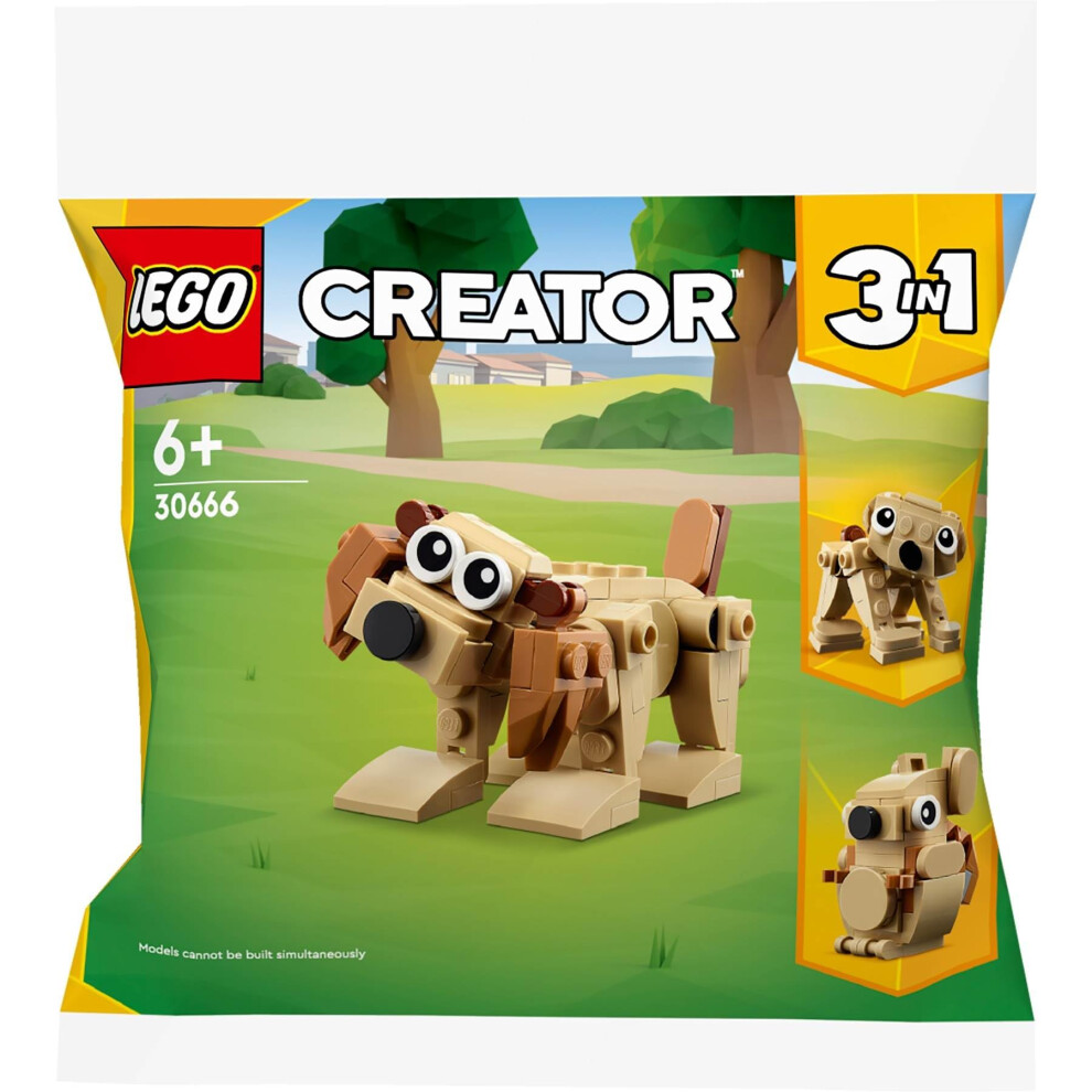 LEGO Creator 30666 Gift Animals Dog Bear Squirrel 3 in 1 Polybagged 75