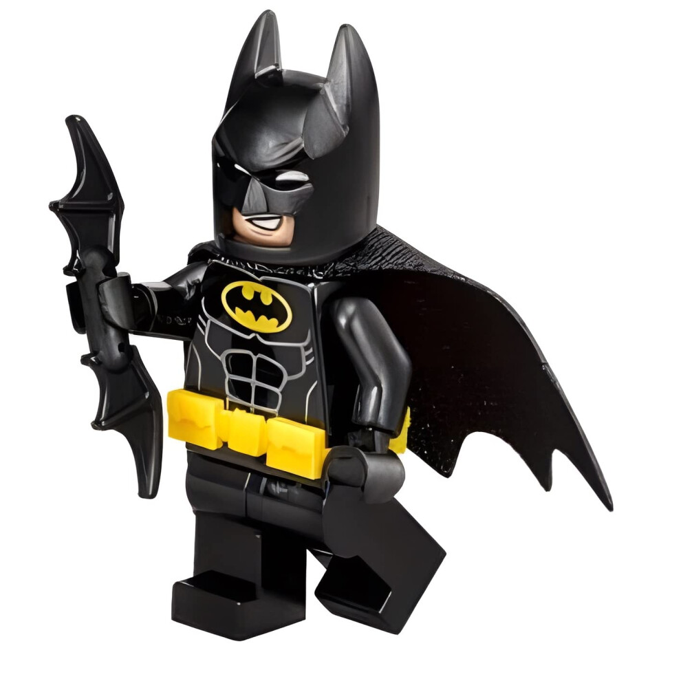 LEGO Super Heroes DC Universe Black Batman Minifigure with Batarang (T