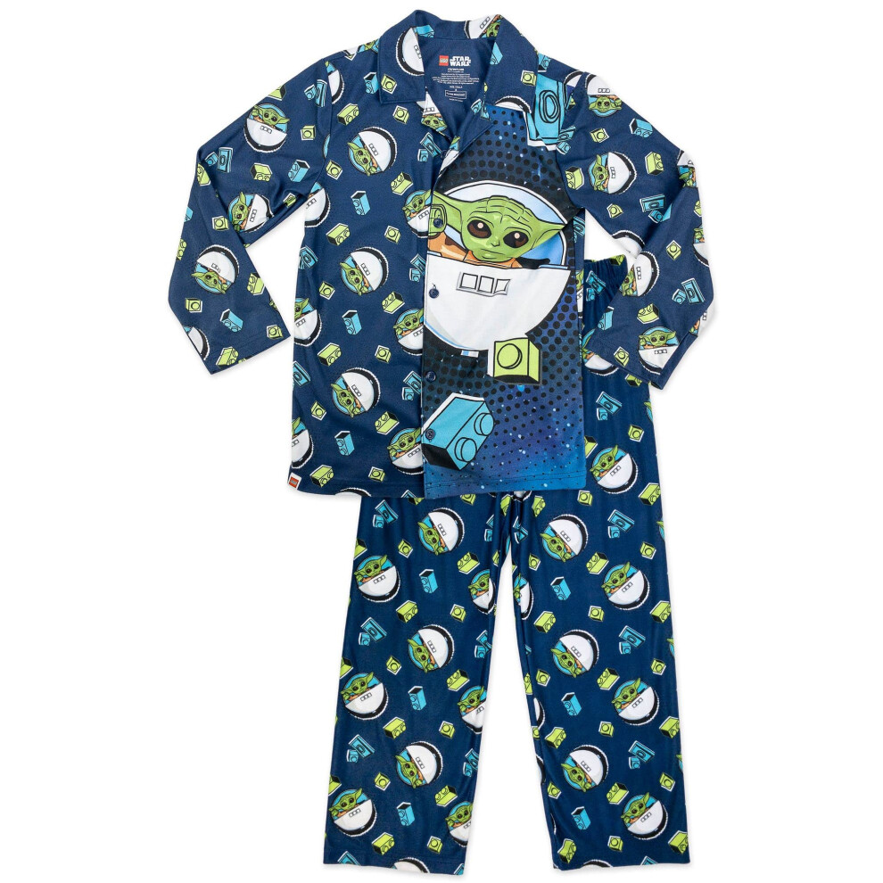 LEGO Star Wars Boys Coat Pajama Set  Size 4-5 Black