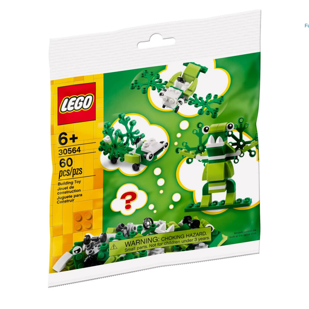 Lego Build Your Own Monster or Vehicles Green Set 30564