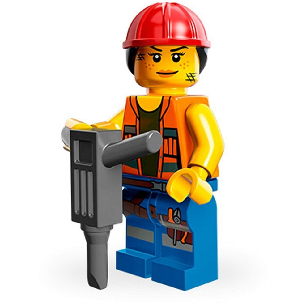 LEGO The Movie Gail The Construction Worker Minifigure Series 71004