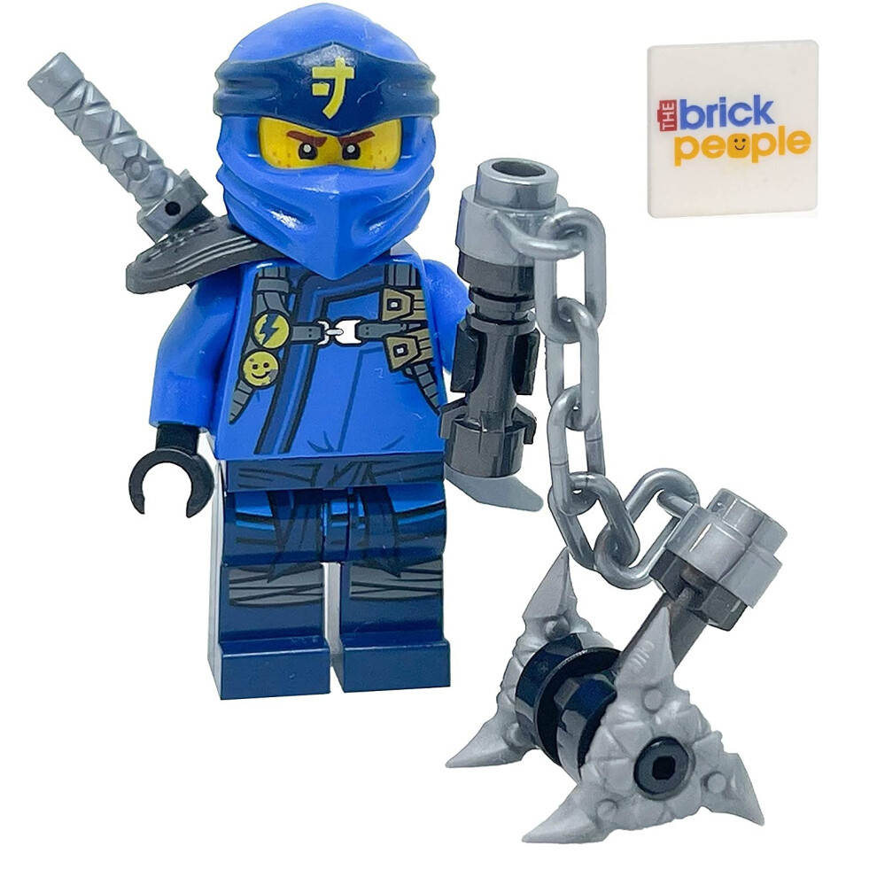 LEGO Ninjago Secrets of The Forbidden Spinjitzu: Jay Minifig with Weap