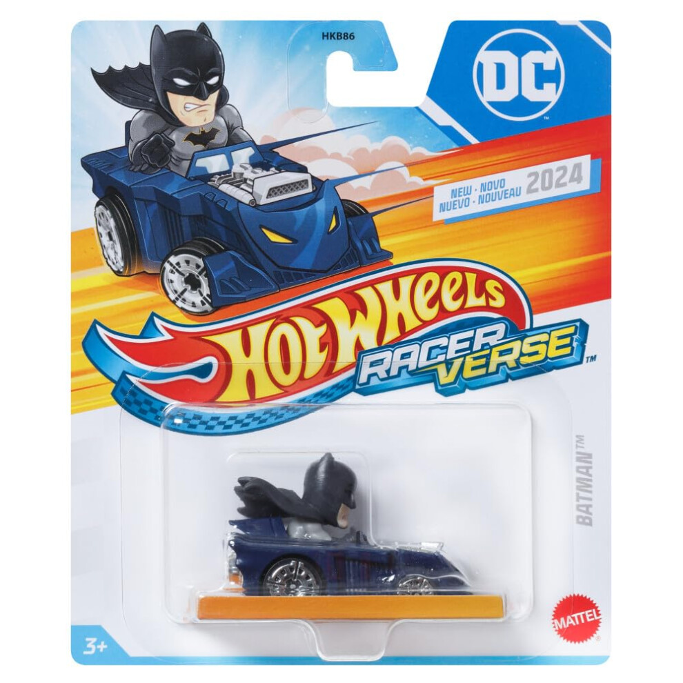 Hot Wheels RacerVerse Batman in Batmobile 1:64 Diecast Vehicle