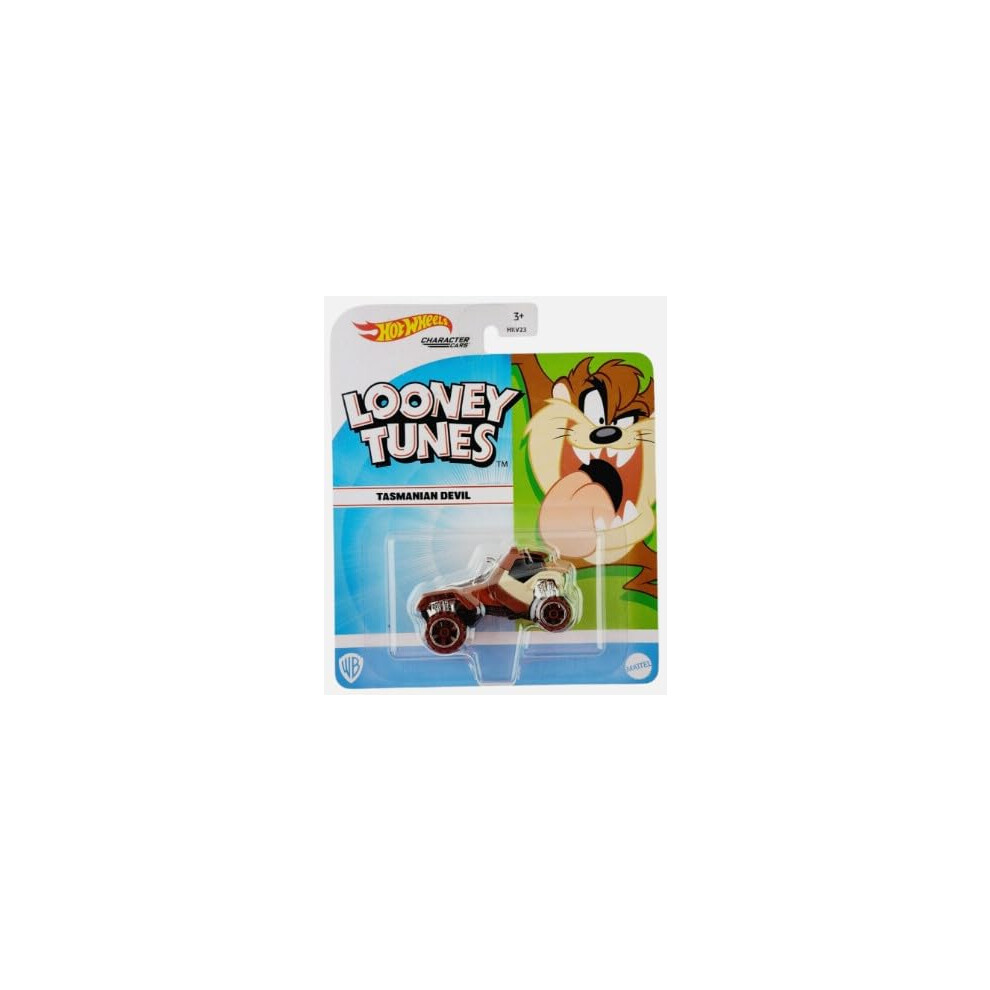 Hot Wheels Character Cars 1:64 Scale Looney Tunes (Tasmanian Devil Taz