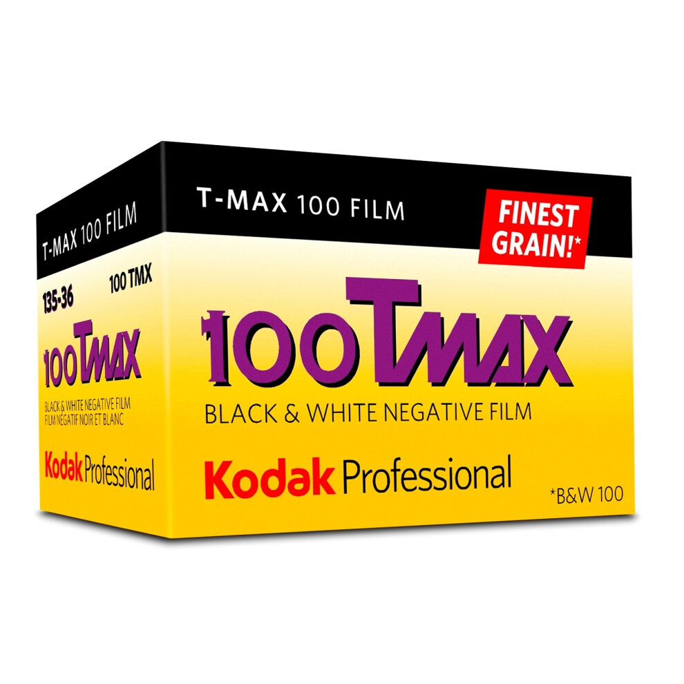 Kodak Professional 100 Tmax Black and White Negative Film (ISO 100) 35