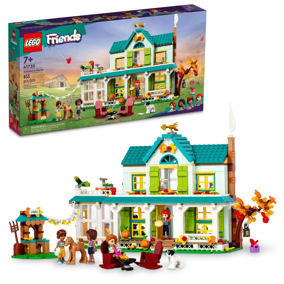 LEGO Friends Autumn's House 41730  Dolls House Playset with Accessorie