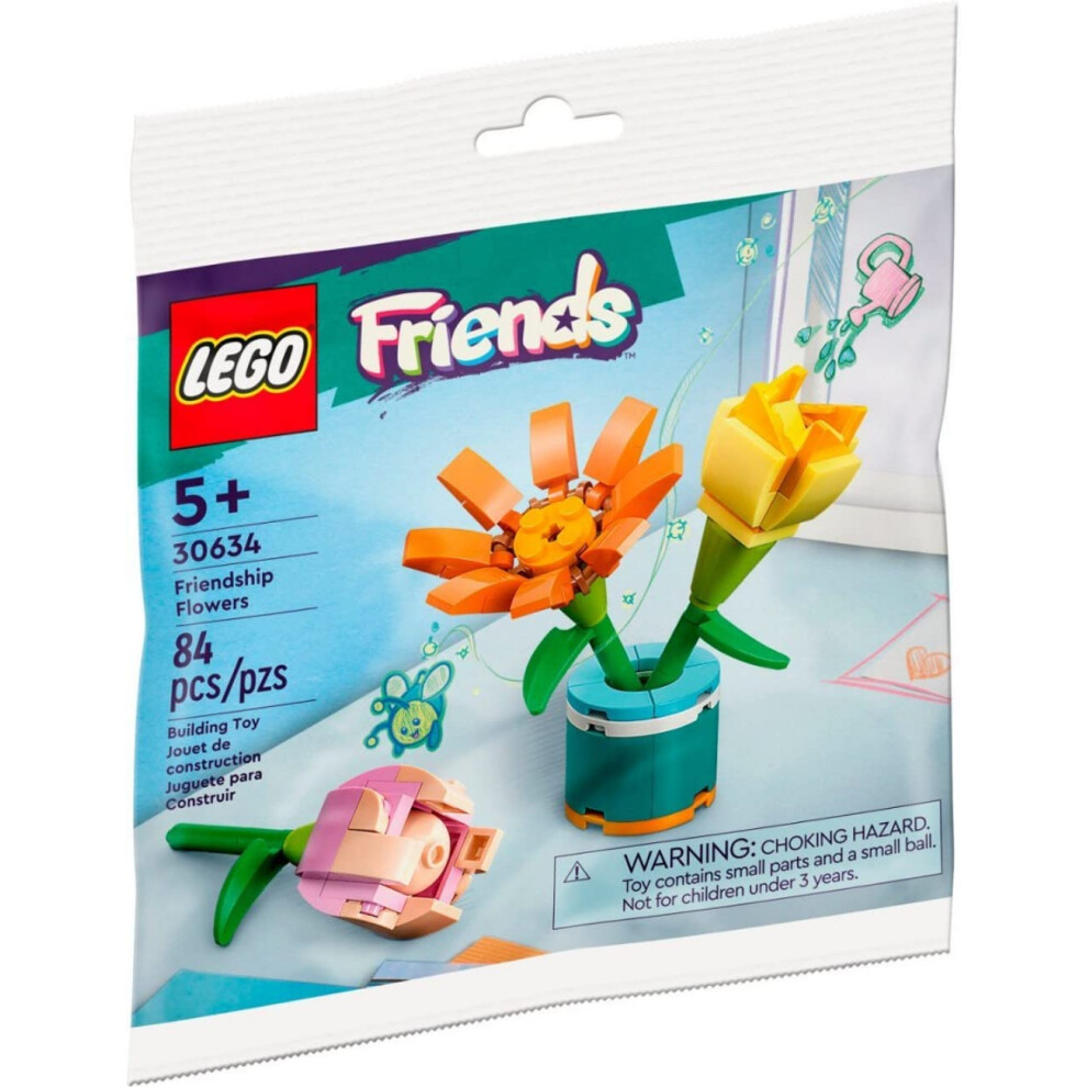 LEGO Friends Friendship Flowers 30634 Polybag  Orange pink rose yellow