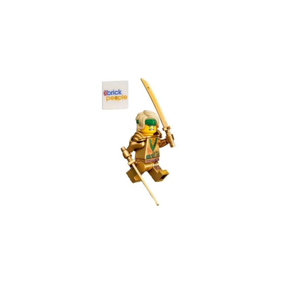 LEGO Ninjago: Lloyd Garmadon Golden Ninja with 2X Shamshir and Gold Dr