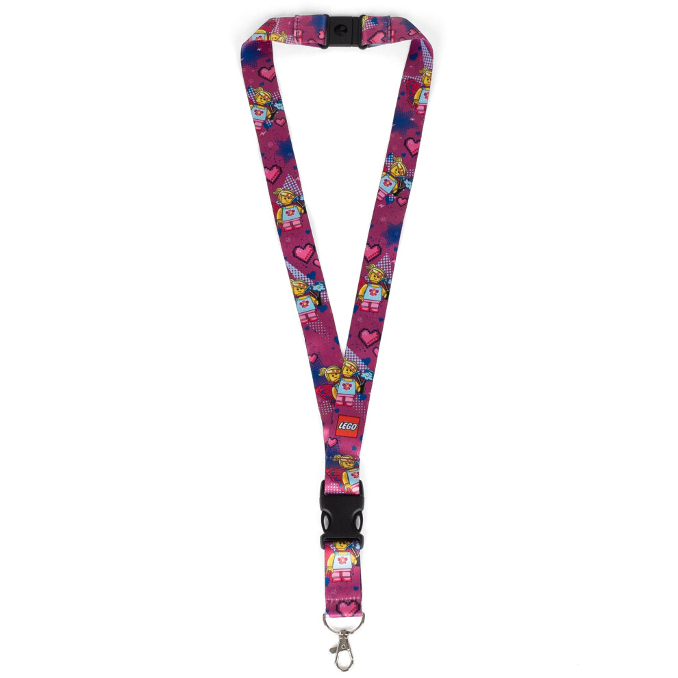 Lego Lanyard Neck Strap For Key Chains Detachable Lanyard For Phone Keys Id Badge With Clasp And Quick Release Buckle Butterfly Girl
