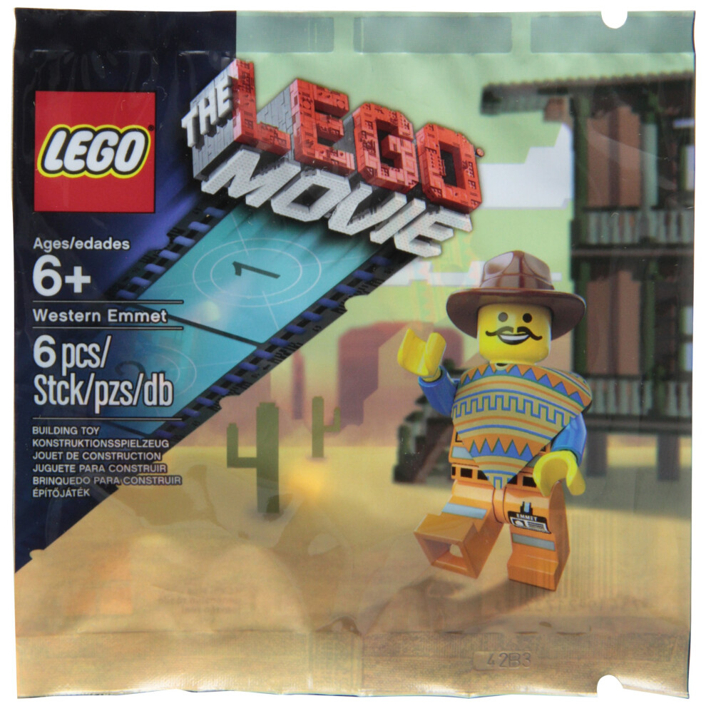 LEGO Western Emmet The Movie Exclusive Figure