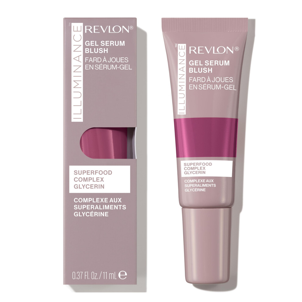 Revlon Illuminance Gel Serum Blush  Visibly Plump Cheeks  Dewy Finish