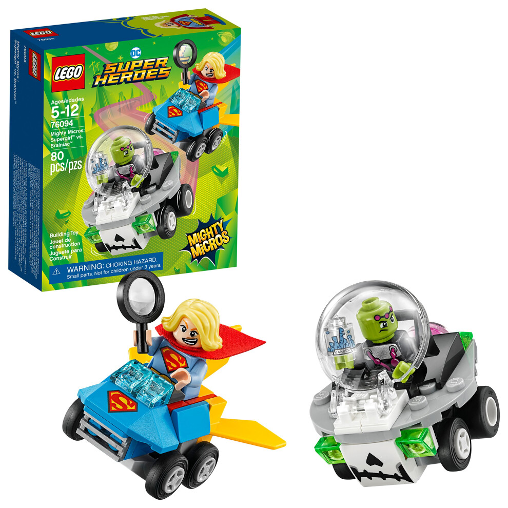 LEGO DC Super Heroes Mighty Micros: Supergirl vs. Brainiac 76094 Build