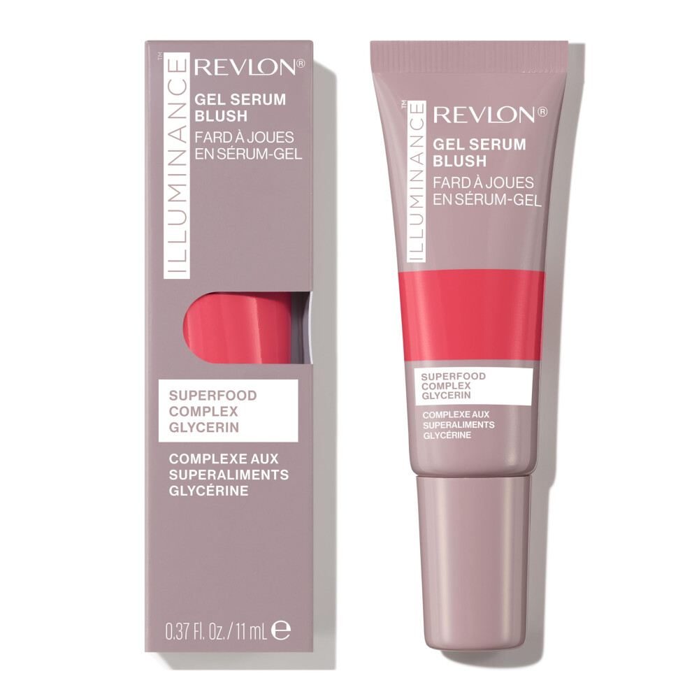 Revlon Illuminance Gel Serum Blush  Visibly Plump Cheeks  Dewy Finish