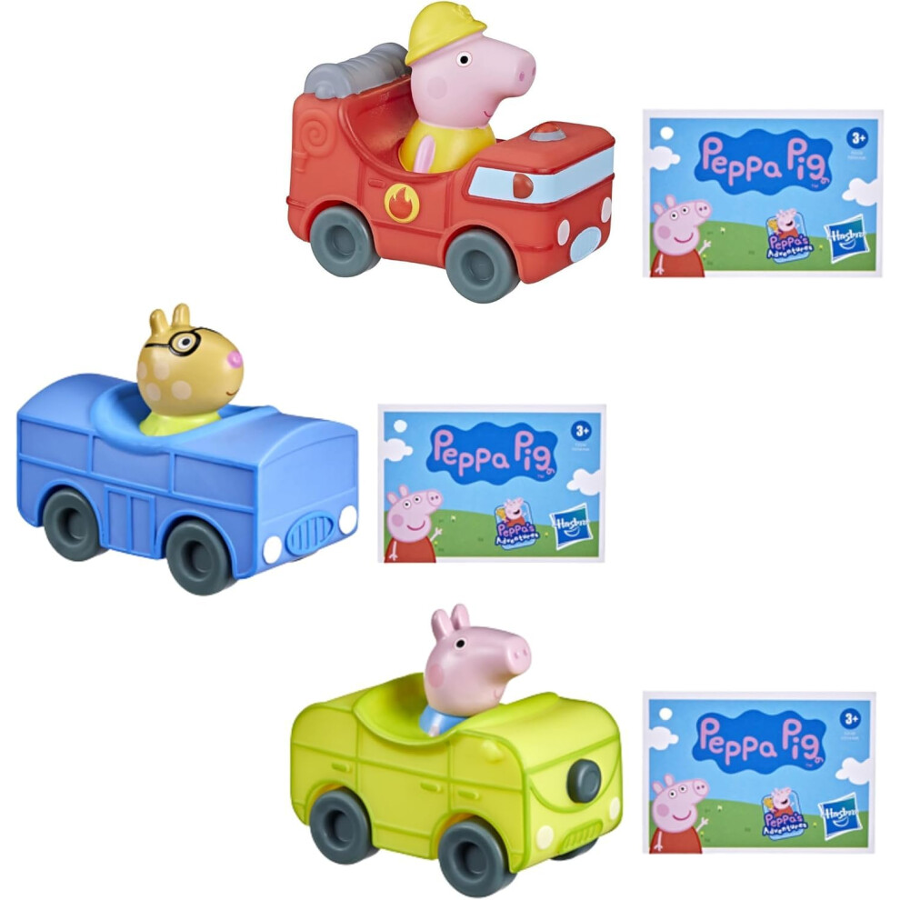 Hasbro Peppa Pig - Little Buggies Character Play Vehicle Sets - Mummy