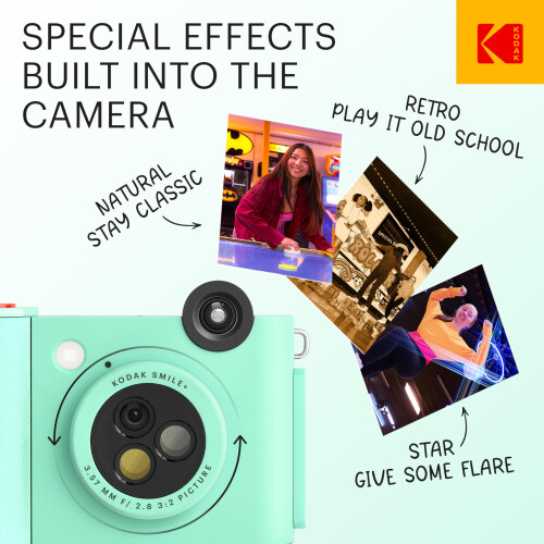 Kodak KODAK Smile+ Wireless Digital Instant Print Camera with Effect-Changin 2