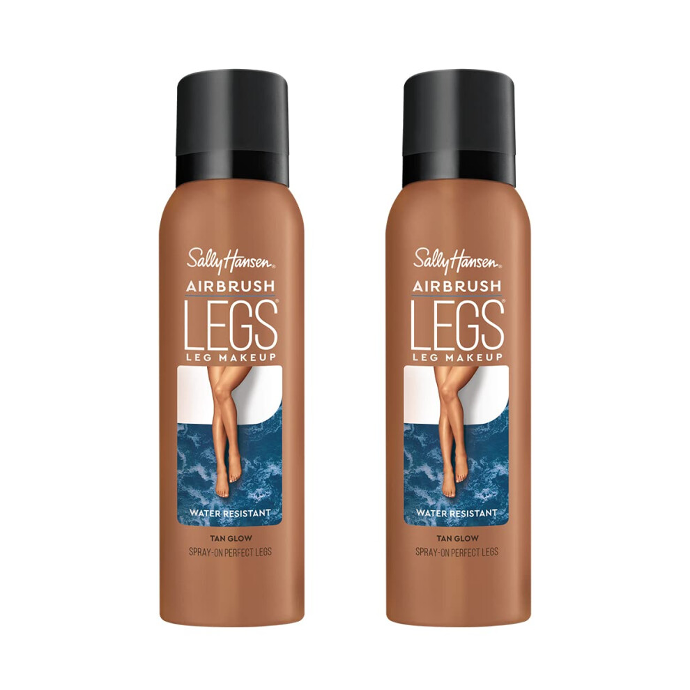 Sally Hansen Airbrush Legs  Leg Spray-On Makeup  Tan Glow 4.4 Oz  Pack