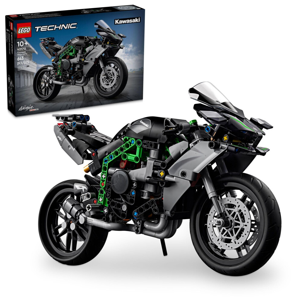 LEGO Technic Kawasaki Ninja H2R Motorcycle Toy for Build and Display