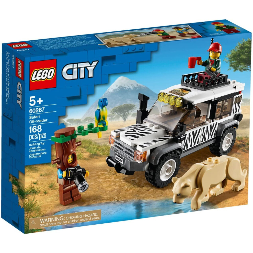 LEGO City Safari Off-Roader 60267 Off-Road Toy  Cool Toy for Kids (168