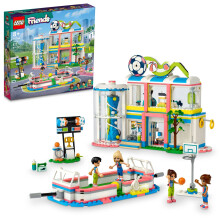 LEGO Friends Sportcentrum 41744 Bouwset, Leuk voor Jongens en Meisjes 8+, Inclusief Voetbal, Basketbal en Tennis