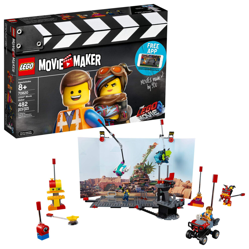 LEGO THE LEGO MOVIE 2 Movie Maker 70820 Building Kit For Kids  Build a